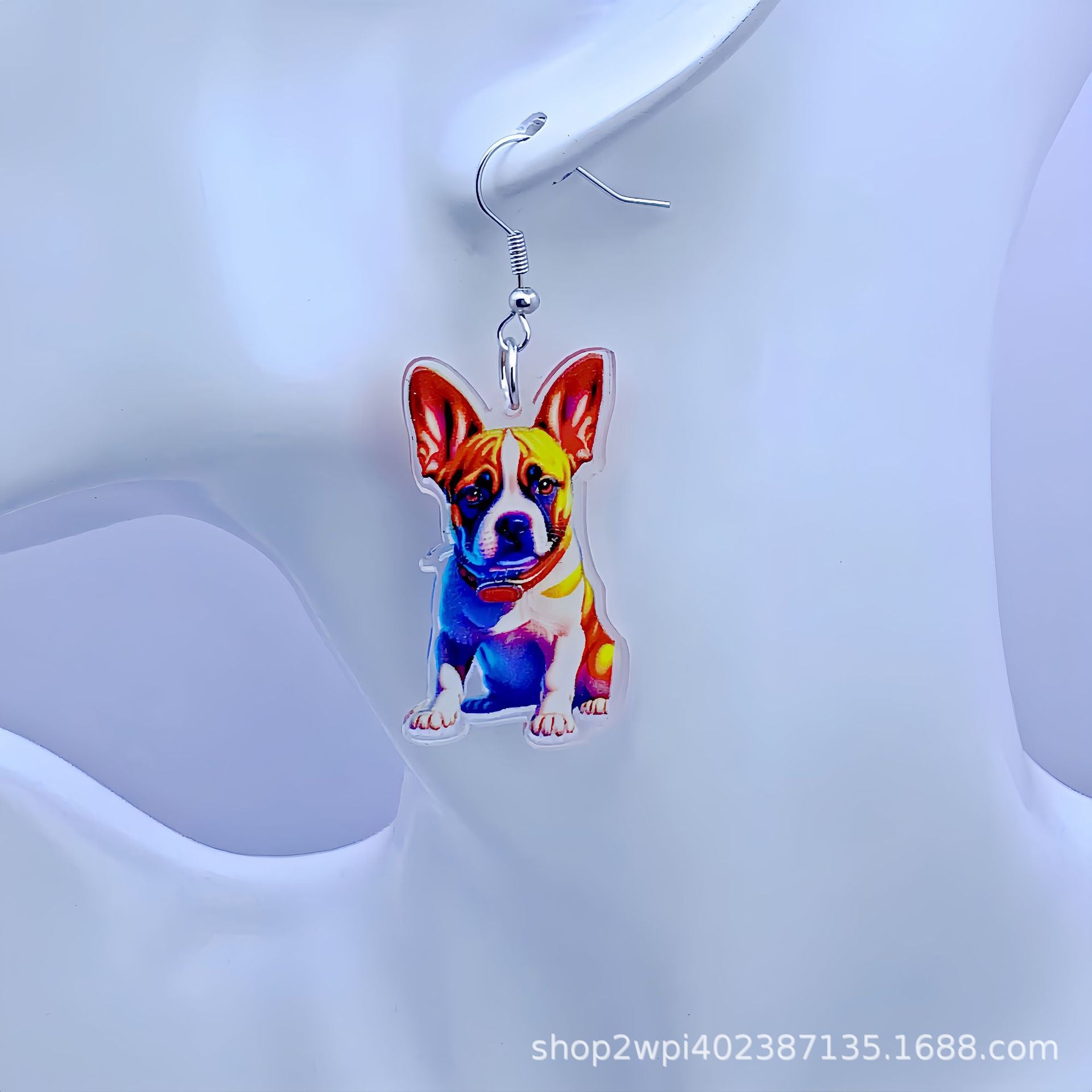 Wholesale 30pcs Acrylic Animal Party Keychain Material Pendant DIY